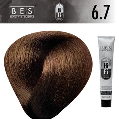 BES The Future Of Hi Fi Hair Color No.6.7 100ML