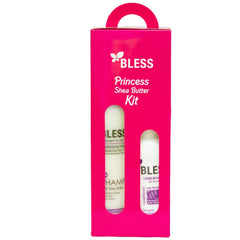 BLESS PRINCESS KIT WITH SHEA BUTTER (SHAMPOO+LEAVE IN) DOLL OFFER