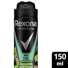 REXONA MEN ANTIPERSPIRANT DEODORANT MINT COOL SPRAY 150ML