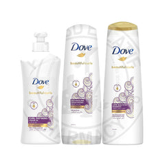 Dove Beautiful Curls Set (Shampoo + Conditioner + Leave in)