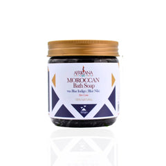 AFRICANA MOROCCAN BATH SOAP WITH BLUE NILA 300GM