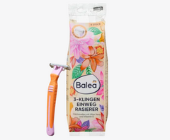 BALEA DISPOSABLE RAZOR 3-BLADES, 8 PCS