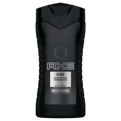 AXE BLACK FRESH CHARGE BODY WASH 250ML