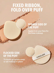 SHEGLAM SKIN-FOCUS HIGH COVERAGE POWDER FOUNDATION-ACORN