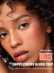 SHEGLAM SWEET CHEEKS BLUSH TRIO-PRIVATE CABANAC