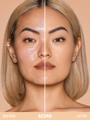 SHEGLAM SKIN-FOCUS HIGH COVERAGE POWDER FOUNDATION-ACORN