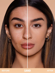 SHEGLAM SKIN-FOCUS HIGH COVERAGE POWDER FOUNDATION-SAND 11G