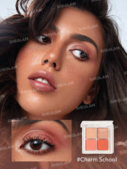 SHEGLAM COSMIC CRYSTAL EYESHADOW QUAD-CHARM SCHOOL 5.2G