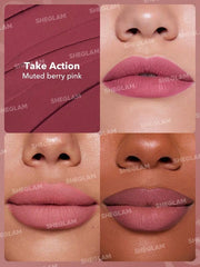 SHEGLAM DYNAMATTE BOOM LONG-LASTING MATTE LIPSTICK TAKE ACTION 2.7GM