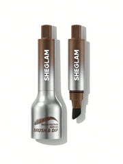 SHEGLAM BROW-FECTION ANGLED BRUSH & DIP-TAUPE 1.2ML