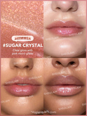 SHEGLAM POUT-PERFECT SHIMMER LIP PLUMPER-SUGAR CRYSTAL 2G