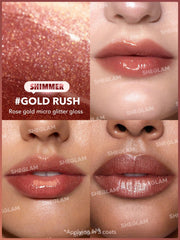 SHEGLAM POUT-PERFECT SHIMMER LIP PLUMPER-GOLD RUSH 2G