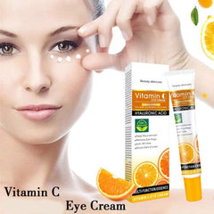 DISAAR VITAMIN C WHITENING EYE CREAM GLOW&MOISTURE HYALURONIC ACID 25ML