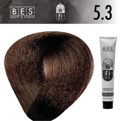 BES The Future Of Hi Fi Hair Color No.5.3 100ML