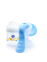 BUBBLES BREAST PUMP WITH BUBBLES BOTTLE(BLUE)