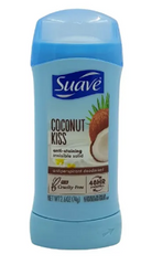 SUAVE COCONUT KISS ANTIPERSPIRANT DEODORANT STICK 74G