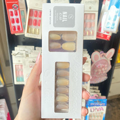 PAPER CRARE NAIL ON PRESS BROWN & HONEY