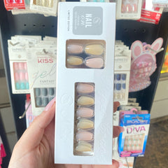 PAPER CRARE NAIL ON PRESS PINK & HONEY