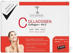 COLLACOGEN COLLAGEN+VIT C STRAWBERRY 30 SACHET