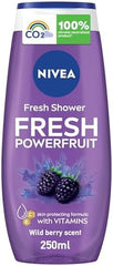 NIVEA SHOWER GEL FOR WOMEN GEL POWERFRUIT 250ML