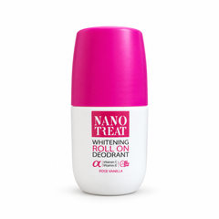 NANO TREAT WHITENING ROLL ON DEODORANT ROSE VANILLA 50ML