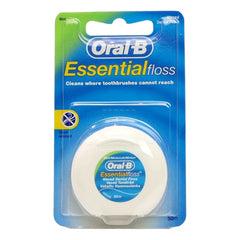 ORAL-B ESSENTIAL FLOSS WAXED 50M