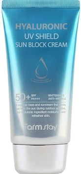 FARM STAY UV SHIELD HYALURONIC SUN BLOCK CREAM SPF50 70G