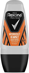 Rexona ROLL ON Men Antiperspirant Deodorant Workout 50ML