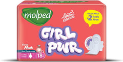 MOLPED FLORAL MUSK 18 PADS MAXI COMPRESSED LONG