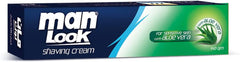 Man Look Shaving Cream With Aloe Vera Extract For Sensitive Skin - 40 G