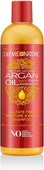 CREME OF NATURE ARGAN OIL SULFATE FREE MOISTURE & SHINE SHAMPOO 354ML