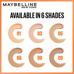 MAYBELLINE FIT ME FOUNDATION 05 FRESH TINT SPF50+ VITAMIN C 30ML