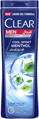 CLEAR MEN ANTI-DANDRUFF SHAMPOO COOL SPORT MENTHOL 360ML