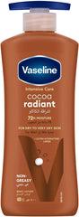 VASELINE INTENSIVE CARE COCOA RADIANT BODY LOTION 400ML 15% OFF
