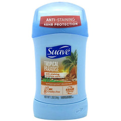 SUAVE TROPICAL PARADISE DEODORANT 34GM