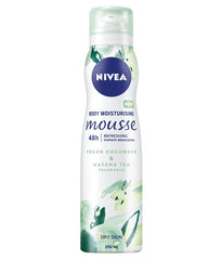 NIVEA MOUSSE CUCUMBER & MATCHA BODY MOISTURISING 200ML