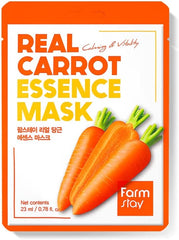 FARM STAY SKIN CARE CARROT ESSENCE MASK 23ML