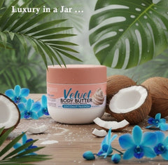 DR ELVISH VELVET BODY BUTTER COCONUT PASSION 200g