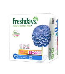 FRESHDAYS MEGA PACK LONG 52+20 FREE