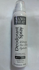 NANO TREAT DEODORANT SPRAY FRAGRANCE FREE 150ML