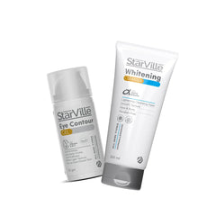 STARVILLE EYE CONTOUR GEL + WHITENING CLEANSER WITH VIT E%C OFFER