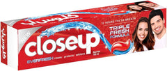 CLOSEUP TRIPLE FRESH FORMULA RED HOT+ BRUSH OFFER 100ML
