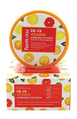 FarmStay DR-V8 Vitamin Hydrogel Eye Patch (60) SHEETS 90G