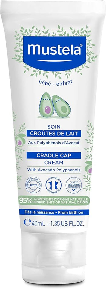 Mustela Baby Cradle Cap Cream 40ml - لوشن مرطب موستيلا 40 مل