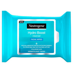 NEUTROGENA HYDRO BOOST CLEANSER FACIAL WIPES