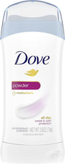 DOVE POWDER ANTIPERSPIRANT DEODORANT STICK 74G