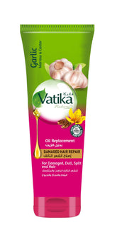 VATIKA DAMAGED HAIR REPAIR GARLIC, MARROW & CASTOR FOR DAMAGED & DULL HAIR 200ML