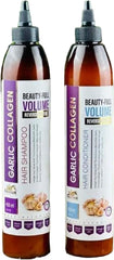 FASTER GARLIC SET HAIR LOSS TREATMENT 5 PIECES (SHAMPOO - CONDITIONER - SERUM - CONDITIONER CREAM AND AMPOULE )
