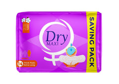 DRY MAXI 14 THICK PADS EXTRA LONG