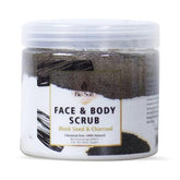 BIO SOFT FACE & BODY SCRUB BLACKSEED & CHARCOL